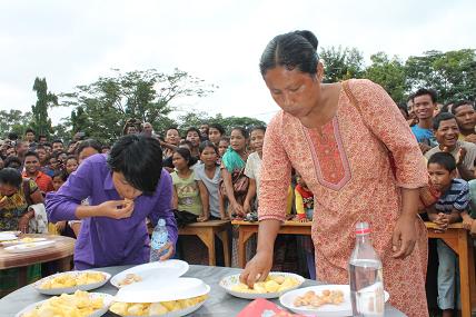 Jackfruit Eating Competition