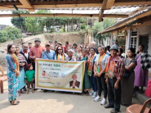 Meghalaya BJP blazes the campaign trail in support of Dr. Ampareen Lyngdoh