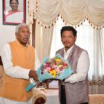 Meghalaya CM calls on Govenor at Raj Bhavan