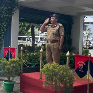 New Meghalaya DGP Idashisha Nongrang takes charge