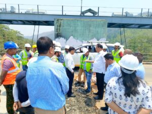 Mondal visits Umiam dam, reviews operations and rehabilitation works